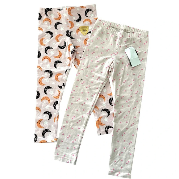 Cat & Jill Bundle Of 2 Pink 3T Leggings BNWT - Picture 1 of 2